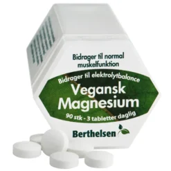 Berthelsen Vegansk Magnesium (90 tab)