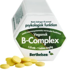 Berthelsen Vegetabilsk B-Complex (120 tabletter)