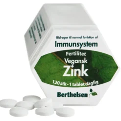 Berthelsen Zink 20 mg (120 tab)