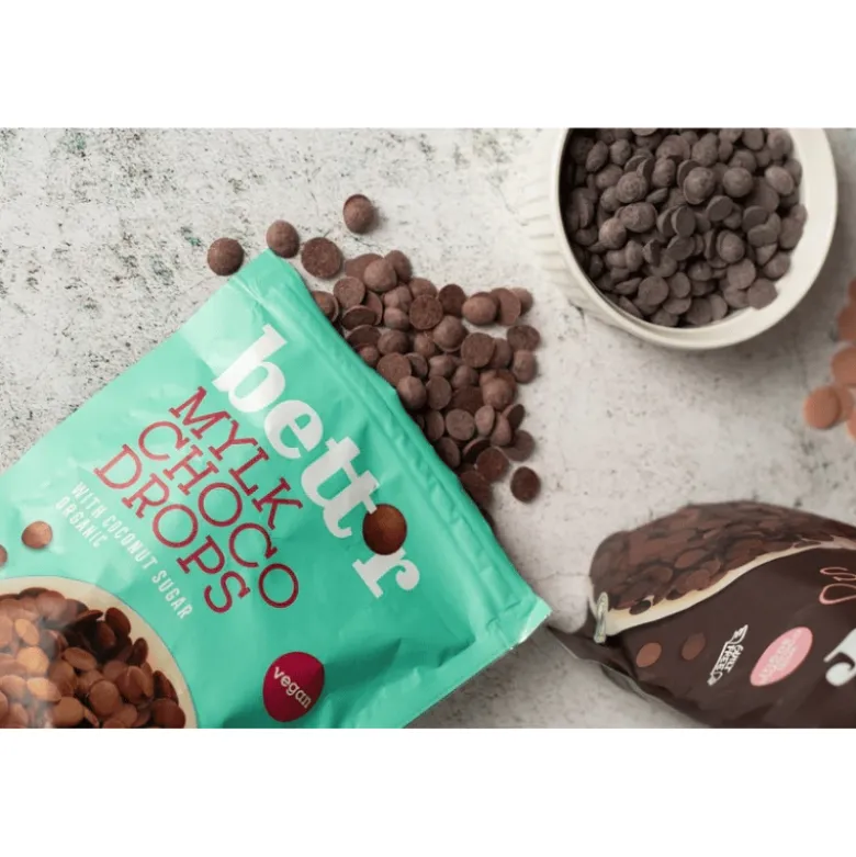 BETT'R Chokoladeknapper Mylk Ø (200 g)