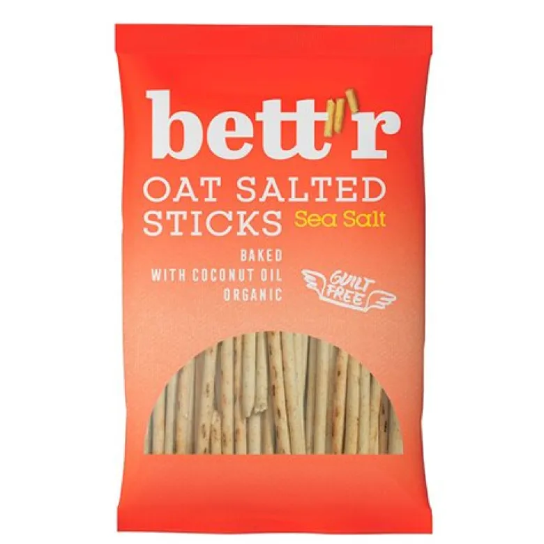 BETT´R Havresticks Havsalt Ø (50 g)