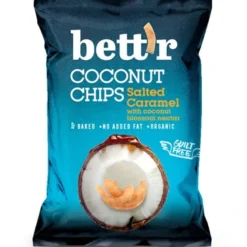 BETT'R Kokoschips M Saltet Karamel (40 g)