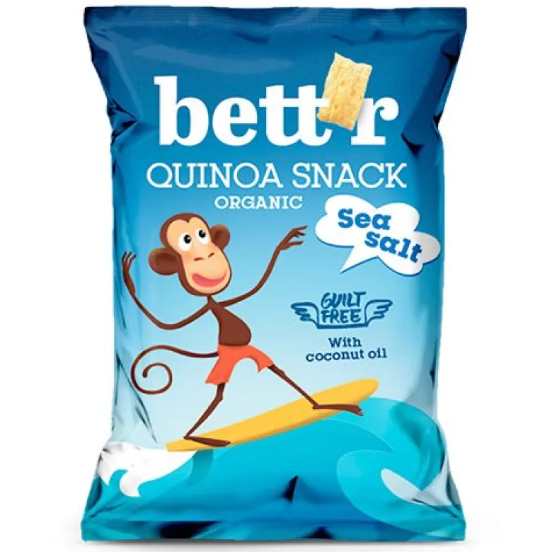 Bett´r Quinoasnack havsalt Ø (50 g)