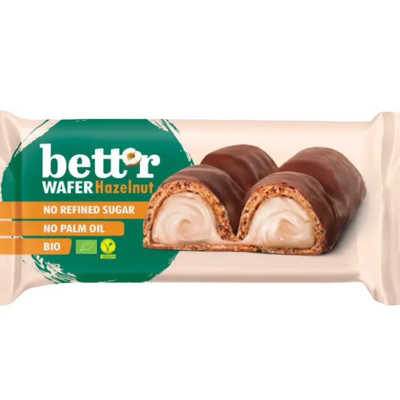 BETT'R Vaffel Hasselnød Ø (33 g)