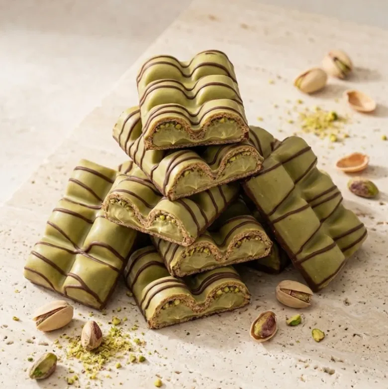 BETT'R Vaffel Pistacie Ø (34 g)