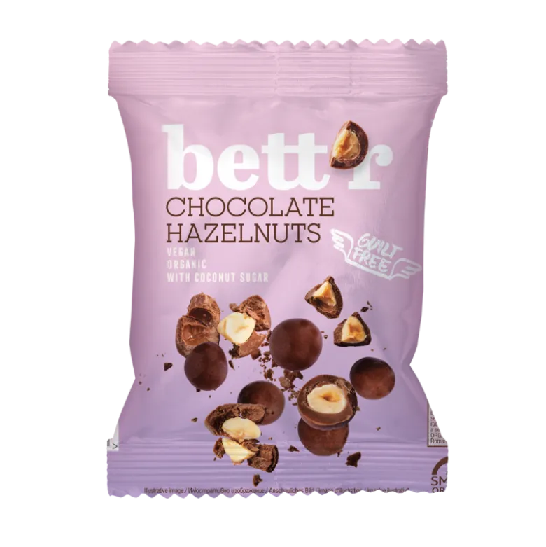 Bett´r Vegan choko hasselnødder Ø (40 g)