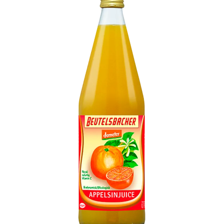 Beutelsbacher Appelsinsaft Demeter Ø (750 ml)