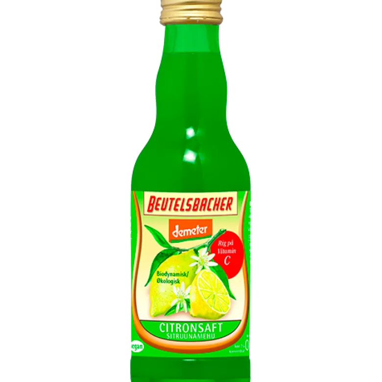 Beutelsbacher Demeter Citronsaft Ø (200 ml)