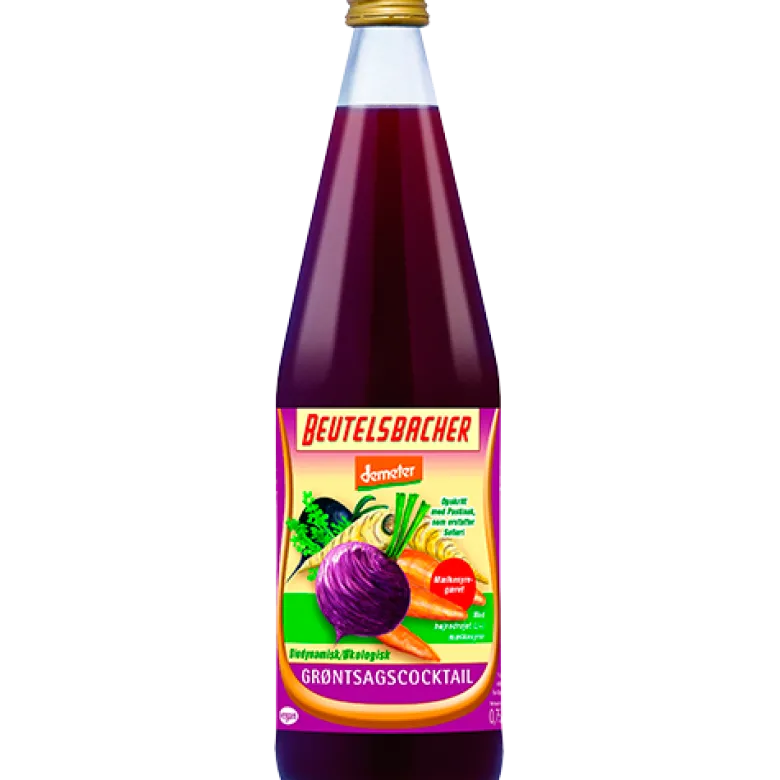 Beutelsbacher Grøntsagscocktail Ø Mælkesyregæret Demeter (750 ml)