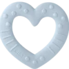 Bibs Baby Bitie Heart Baby Blue (1 stk)
