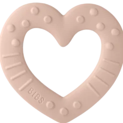 Bibs Baby Bitie Heart Blush (1 stk)