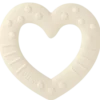 Bibs Baby Bitie Heart Ivory (1 stk)