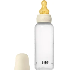 Bibs Baby Bottle Round Latex Medium Flow Ivory (270 ml)