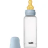Bibs Baby Bottle Round Latex Medium Flow Baby Blue (270 ml)