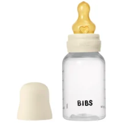 Bibs Baby Bottle Round Latex Slow Flow Ivory (150 ml)