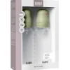 Bibs Baby Bottle Round Silicone Medium Flow Sage (2x270 ml)