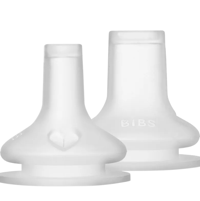 Bibs Baby Bottle Spout Silicone (2 stk)