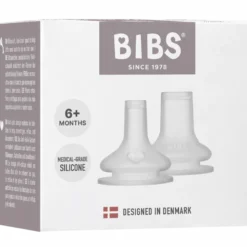 Bibs Baby Bottle Spout Silicone (2 stk)
