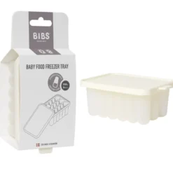 Bibs Baby Food Freezer Tray Ivory (1 stk)