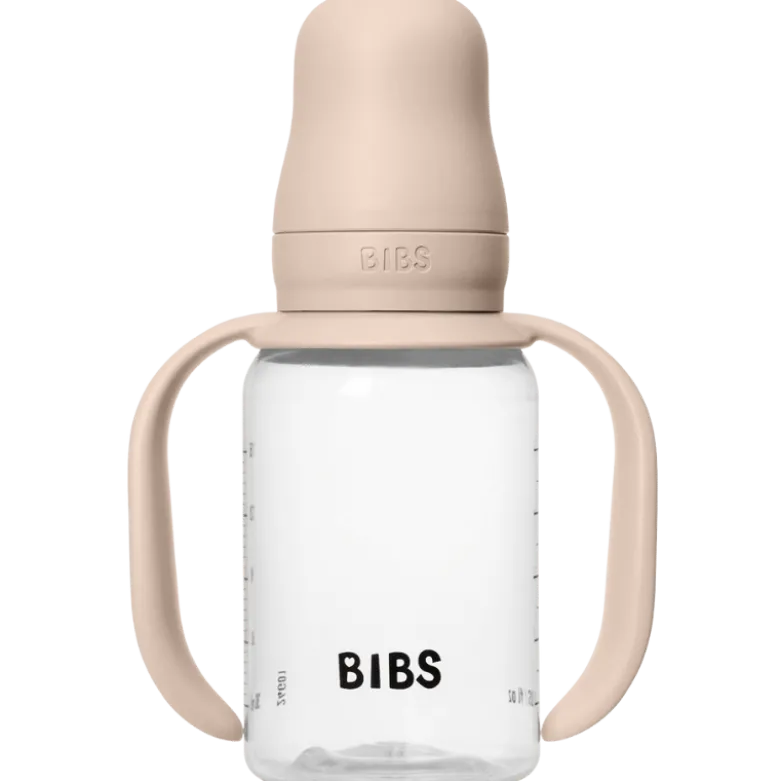 Bibs Baby Sippy Bottle Spout Silicone 150 ml Blush (1 stk)
