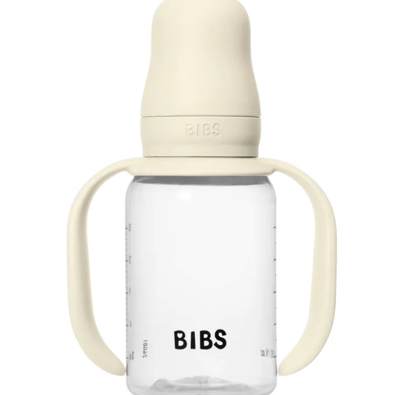 Bibs Baby Sippy Bottle Spout Silicone 150 ml Ivory (1 stk)