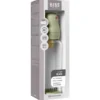 Bibs Glass Baby Bottle Round Latex Medium Flow Sage (240 ml)