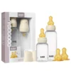 Bibs Grow and Flow Baby Bottle Round Latex Set 150 ml / 270 ml Ivory (1 sæt)