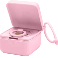 Bibs Pacifier Box Baby Pink (1 stk)