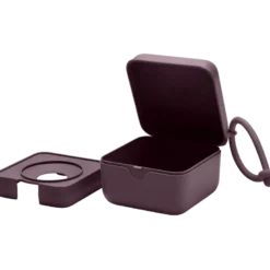 Bibs Pacifier Box Plum (1 stk)