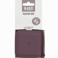 Bibs Pacifier Box Plum (1 stk)