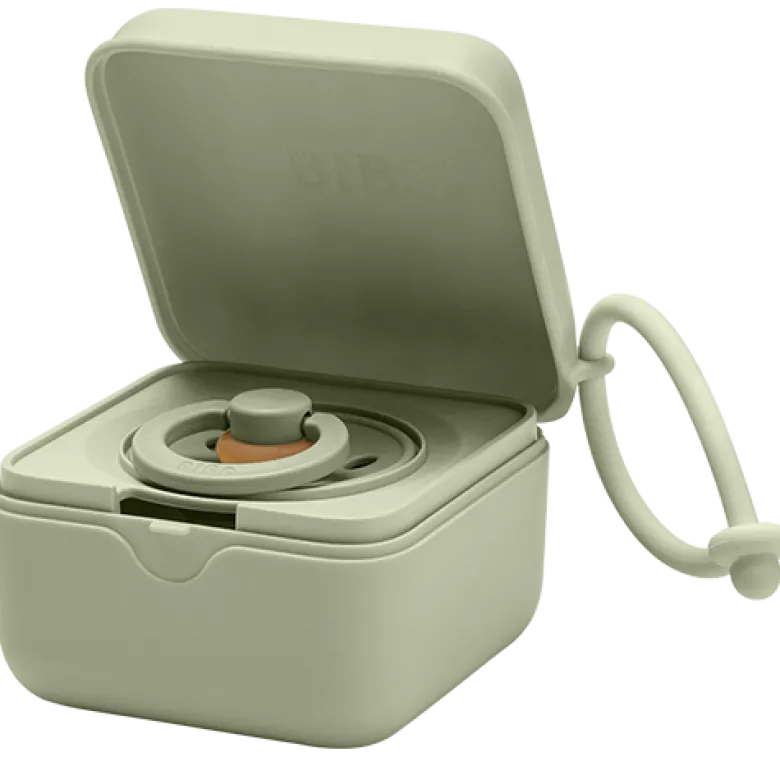 Bibs Pacifier Box Sage (1 stk)