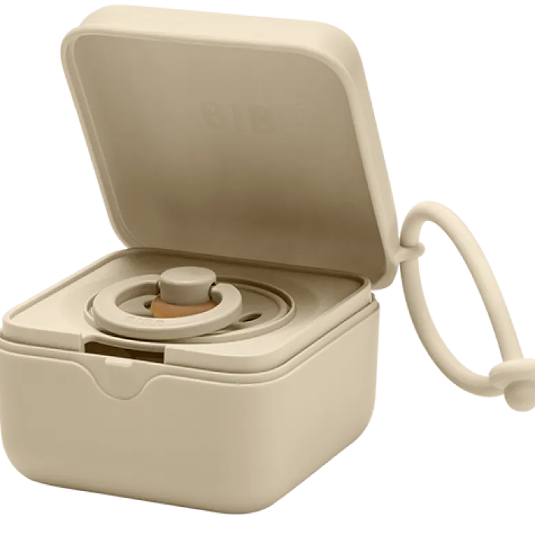 Bibs Pacifier Box Vanilla (1 stk)