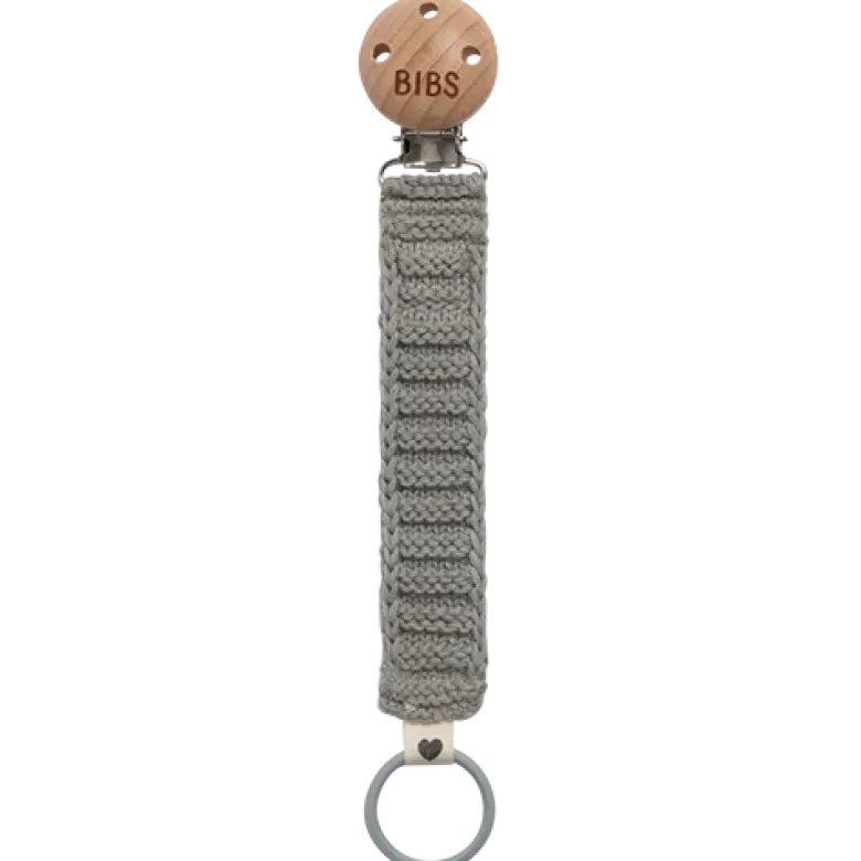 Bibs Pacifier Clip Knitted Cloud (1 stk)