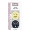 Bibs Pacifier Colour Latex Size 1 Luna/Deep Space (2 stk)