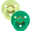 Bibs Pacifier Colour Latex Size 1 Matcha/Cactus (2 stk)