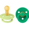 Bibs Pacifier Colour Latex Size 2 Matcha/Cactus (2 stk)
