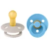 Bibs Pacifier Colour Latex Size 2 Mushroom/Breeze (1 sæt)