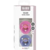 Bibs Pacifier Colour Latex Size 2 Bubblegum/Peri (2 stk)
