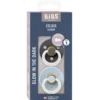 Bibs Pacifier Colour Latex Size 1 Iron Glow/Baby Blue Glow (2 stk)
