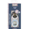 Bibs Pacifier Colour Latex Size 3 Iron Glow/Baby Blue Glow (2 stk)