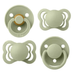 Bibs Pacifiers Try-it collection Size 1 Sage (4 stk)