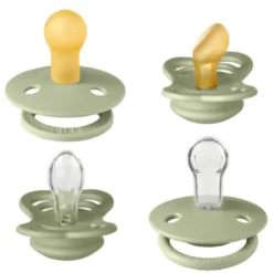 Bibs Pacifiers Try-it collection Size 1 Sage (4 stk)