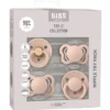 Bibs Pacifiers Try-It Collection Size 1 Blush (4 stk)