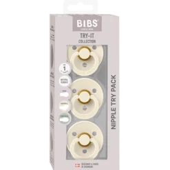 Bibs Pacifiers Try-It Colour Size 1 (3 stk)