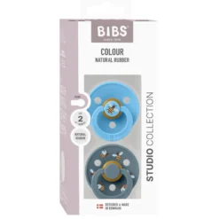 Bibs Pacifier Studio Colour Bumblebee Latex Size 2 Breeze Mix (1 sæt)