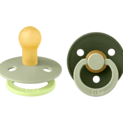 Bibs Pacifier Studio Colour Fusion Latex Size 1 Sage Hunter Green Mix (2 stk)