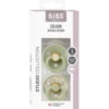 Bibs Pacifier Studio Colour Jasmine Latex Size 1 Sage Mix (2 stk)