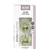 Bibs Pacifier Studio Colour Pin Latex Size 1 Sage Mix (2 stk)