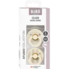 Bibs Pacifier Studio Colour Pin Latex Size 1 Ivory Vanilla Mix (2 stk)