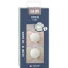 Bibs Pacifier Supreme Silicone Size 1 Blush Glow/Vanilla Glow (2 stk)